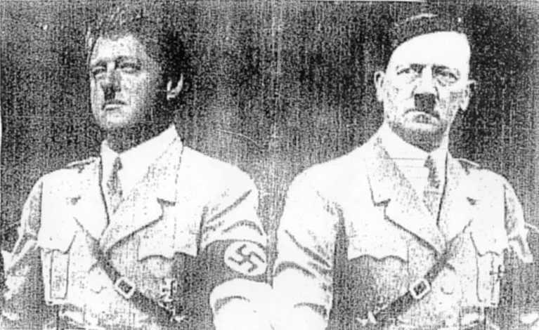 Bill with Hitler